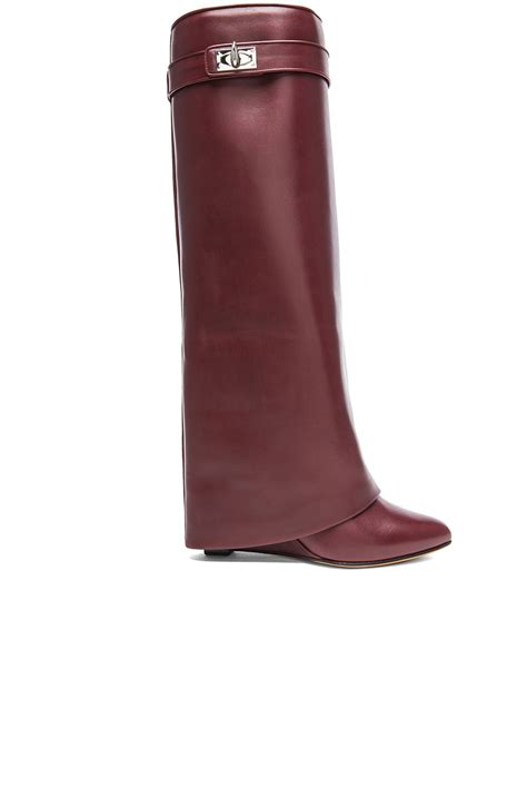 burgundy givenchy boots|irrésistible Givenchy 2020 boots.